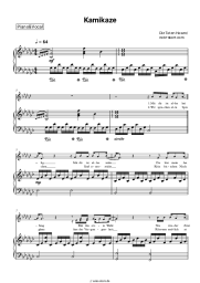 Noten, Akkorde Die Toten Hosen - Kamikaze