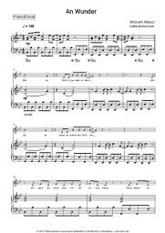 Noten, Akkorde Wincent Weiss - An Wunder