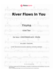 Noten, Akkorde Yiruma - River Flows In You