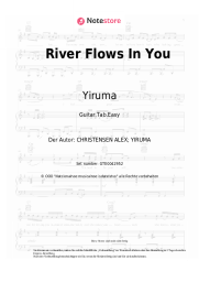 Noten, Akkorde Yiruma - River Flows In You