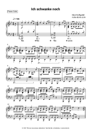 Noten, Akkorde Ikke Huftgold - Ich schwanke noch