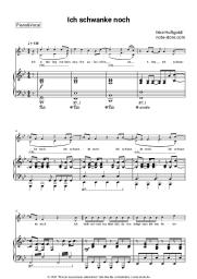 Noten, Akkorde Ikke Huftgold - Ich schwanke noch