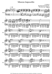 Noten, Akkorde Lalo Schifrin - Mission Impossible Theme