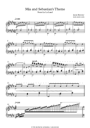 Noten, Akkorde Justin Hurwitz - Mia And Sebastian's Theme
