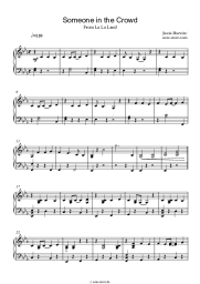 Noten, Akkorde Emma Stone - Someone In The Crowd