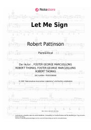 undefined Robert Pattinson - Let Me Sign