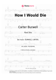 undefined Carter Burwell - How I Would Die