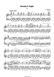 undefined Jean Sibelius - Piano Sonata in F Major, Op. 12