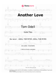 Noten, Akkorde Tom Odell - Another Love