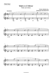 undefined Dmitry Kabalevsky - Waltz in D Minor