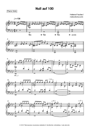 Noten, Akkorde Helene Fischer - Null auf 100