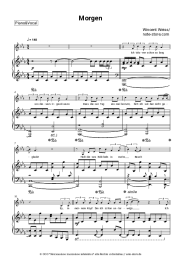 Noten, Akkorde Wincent Weiss - Morgen